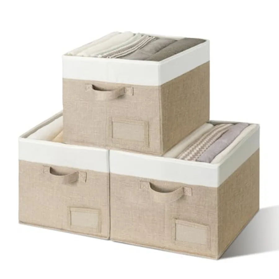 Closet Storage Baskets for Shees, Large Fabric Storage Bins, Collapsible Clothing Storage and Organization, Decorative Storage
Closet Storage Baskets for Shees, Large Fabric Storage Bins, Collapsible Clothing Storage and Organization, Decorative Storage