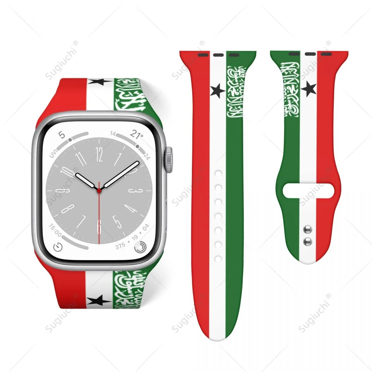 Спортивный ремешок унисекс с 3D принтом флага Сомалиленда для Apple Watch Band Ultra 2, силиконовый ремешок для часов Iwatch Series 9 8 7 6 SE 5 4
Спортивный ремешок унисекс с 3D принтом флага Сомалиленда для Apple Watch Band Ultra 2, силиконовый ремешок для часов Iwatch Series 9 8 7 6 SE 5 4
