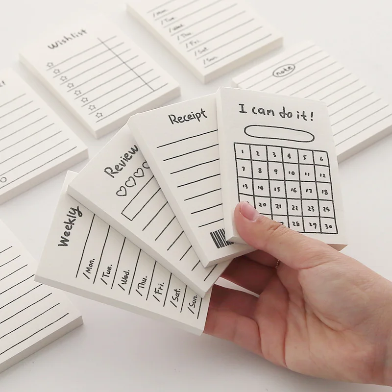 Mini Basic Memo Pad Portable 50 Sheets Paper Wish Check List To Do Note Office School F7430
Mini Basic Memo Pad Portable 50 Sheets Paper Wish Check List To Do Note Office School F7430
