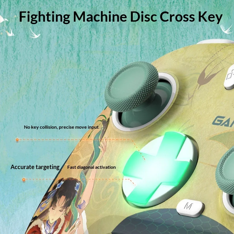 Venus2 Game Controller Wireless Bluetooth Tri-Mode Hall Joystick Linear Trigger Chinese Paladin Spirit Snake Gamepad Accessories
Venus2 Game Controller Wireless Bluetooth Tri-Mode Hall Joystick Linear Trigger Chinese Paladin Spirit Snake Gamepad Accessories