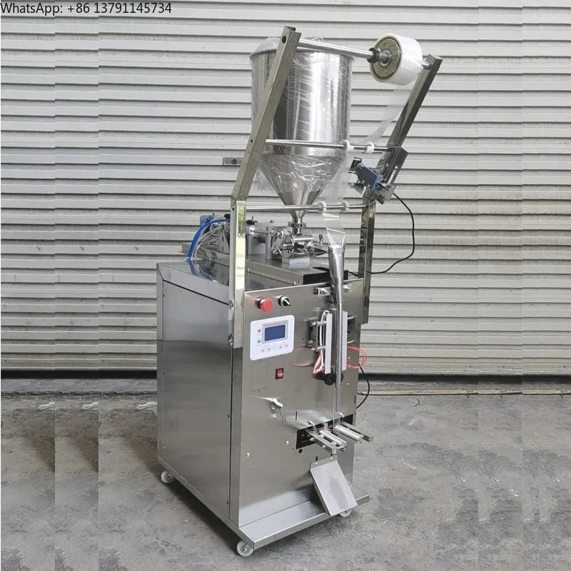 Automatic Multi-function Mini Sachet Ketchup Paste Liquid Filling Machine Shampoo Bag Food Pouch Package Machine
Automatic Multi-function Mini Sachet Ketchup Paste Liquid Filling Machine Shampoo Bag Food Pouch Package Machine