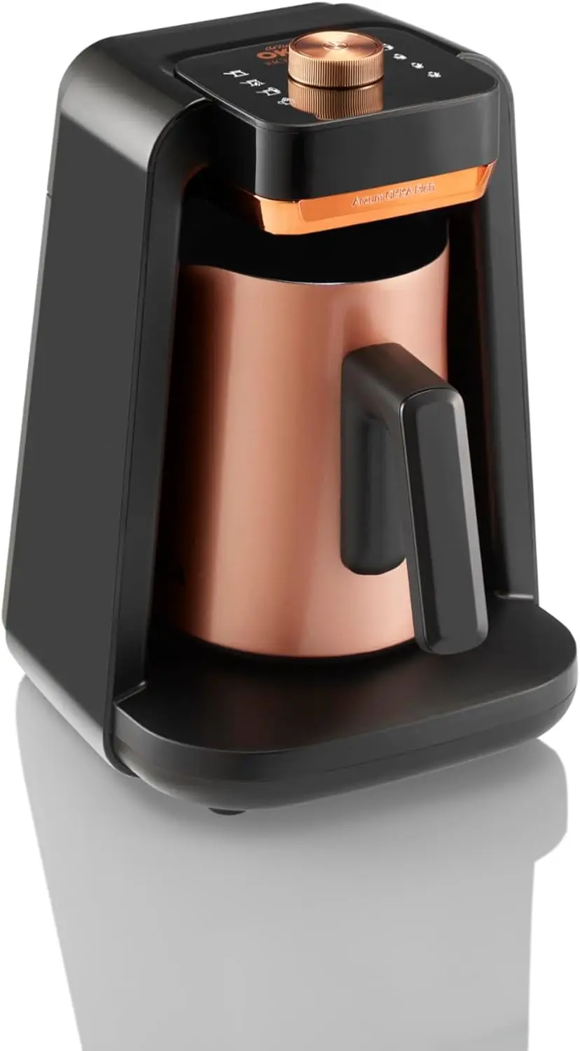 Turkish Coffee Maker & Milk Frother, 5-Cup Stainless Steel Pot, 120V for Hot Beverages
Turkish Coffee Maker & Milk Frother, 5-Cup Stainless Steel Pot, 120V for Hot Beverages