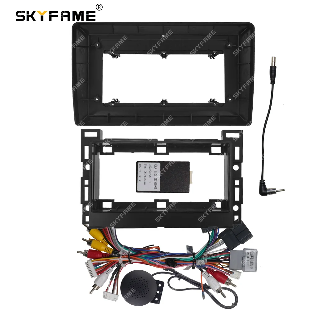 SKYFAME автомобильный адаптер рамки Fascia Canbus Box Android Радио приборная панель комплект для Hummer H2 Buick Enclave Luceme Suzuki Xl-7
SKYFAME автомобильный адаптер рамки Fascia Canbus Box Android Радио приборная панель комплект для Hummer H2 Buick Enclave Luceme Suzuki Xl-7