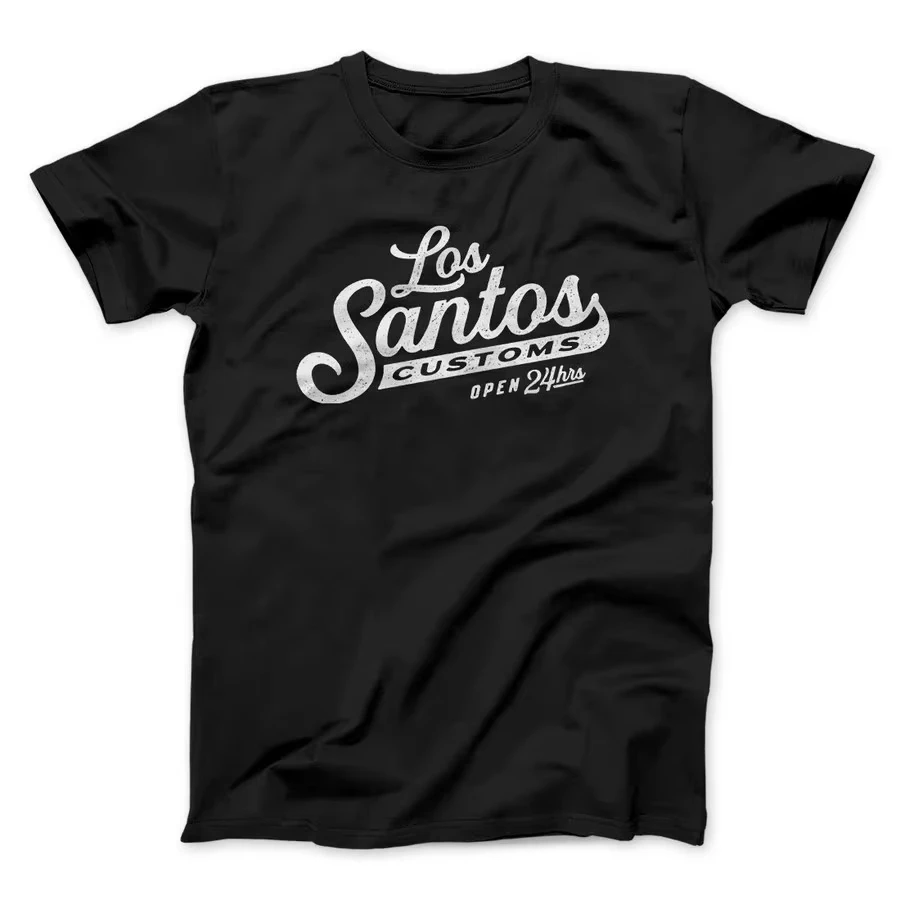 Los Santos Customs T Shirts Graphic Print Casual Tee Classic Letter Streetwear Oversize Loose Top Trendy Vintage Nostalgic Retro
Los Santos Customs T Shirts Graphic Print Casual Tee Classic Letter Streetwear Oversize Loose Top Trendy Vintage Nostalgic Retro
