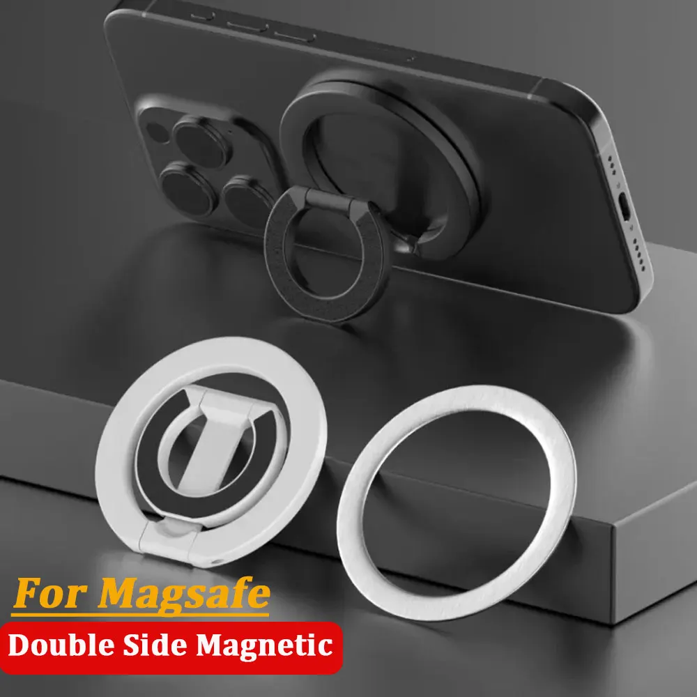 For MagSafe Double Sided Magnetic Phone Ring Holder Portable Folding Cellphones Stand Phone Accessories Support Bracket Grip
For MagSafe Double Sided Magnetic Phone Ring Holder Portable Folding Cellphones Stand Phone Accessories Support Bracket Grip