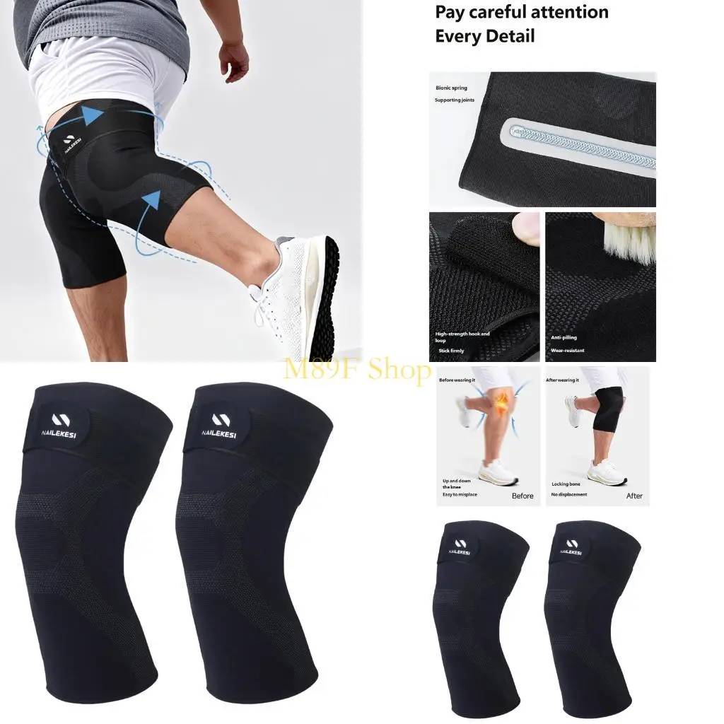 M89F Advanced Knee Brace Support Sleeve With Anatomical Compression And Durability Nylon Construction For Men And Women
M89F Advanced Knee Brace Support Sleeve With Anatomical Compression And Durability Nylon Construction For Men And Women