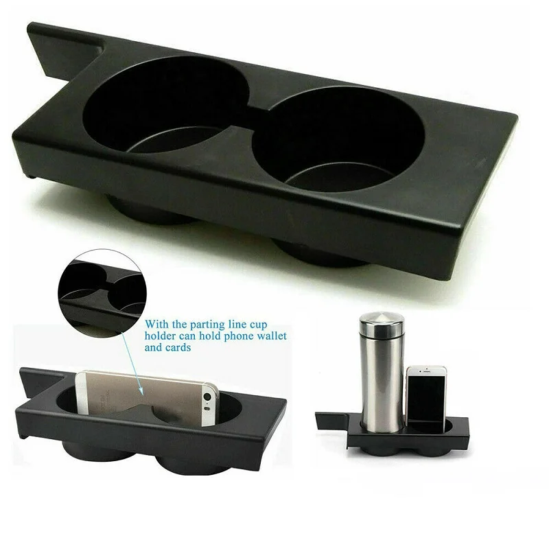 Car Cup Holder for BMW E39 M5 5-Series 1997-2003 LHD Front Console Plastic Portable Car Front 2 Hole Cup Holder Car Accessories
Car Cup Holder for BMW E39 M5 5-Series 1997-2003 LHD Front Console Plastic Portable Car Front 2 Hole Cup Holder Car Accessories