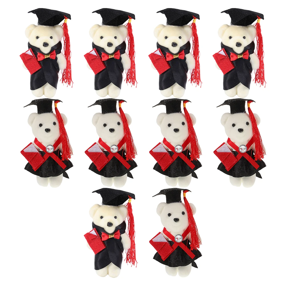 10 Pcs Small DIY Bouquet Material Child Graduation Stuffed Animal Fabric Mini Bear Ornament
10 Pcs Small DIY Bouquet Material Child Graduation Stuffed Animal Fabric Mini Bear Ornament