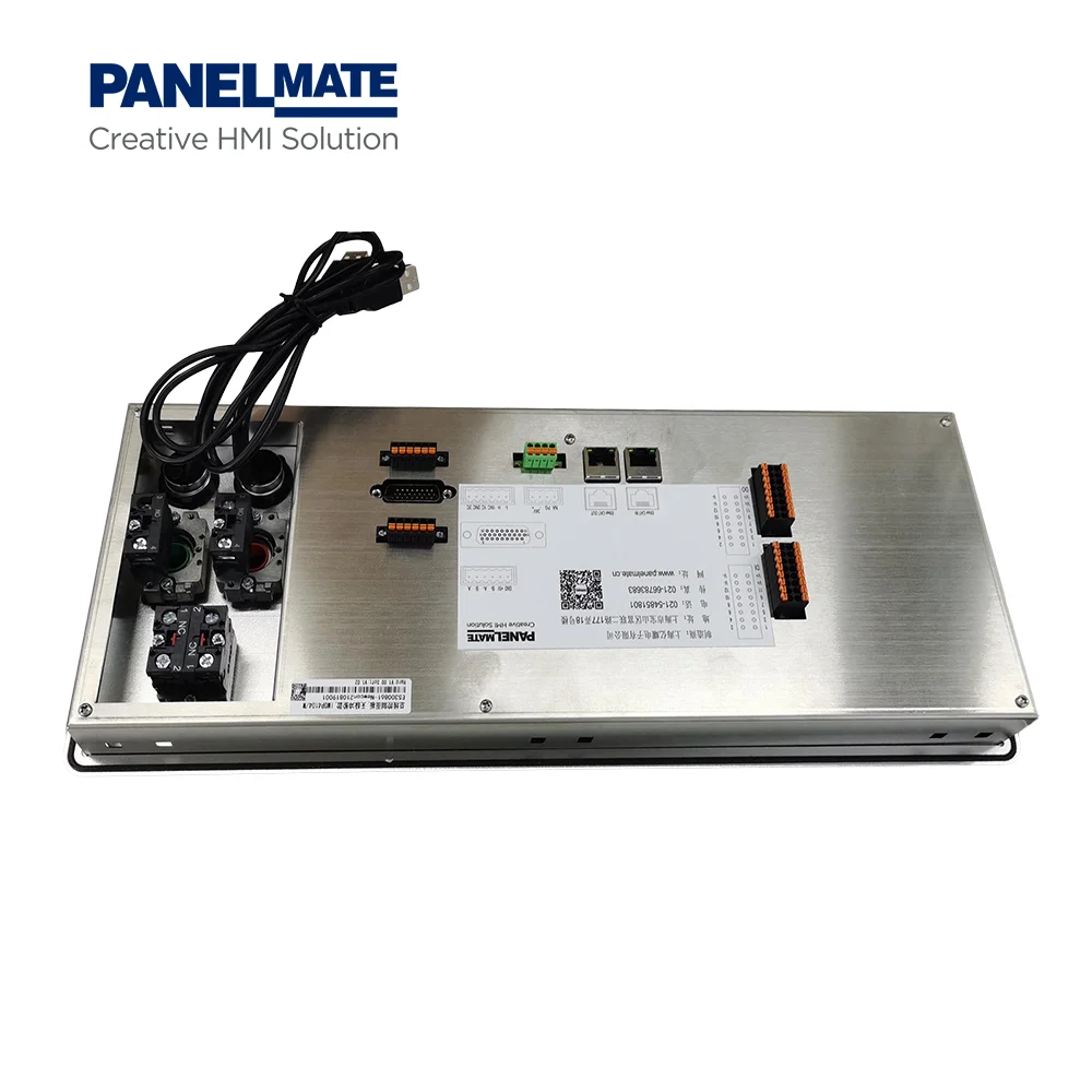 Panelmate Factory Custom Digital CNC Machine Control Panel 3MK Extended PLC Controller System Codesys EtherCAT CNC Control Panel 
Panelmate Factory Custom Digital CNC Machine Control Panel 3MK Extended PLC Controller System Codesys EtherCAT CNC Control Panel