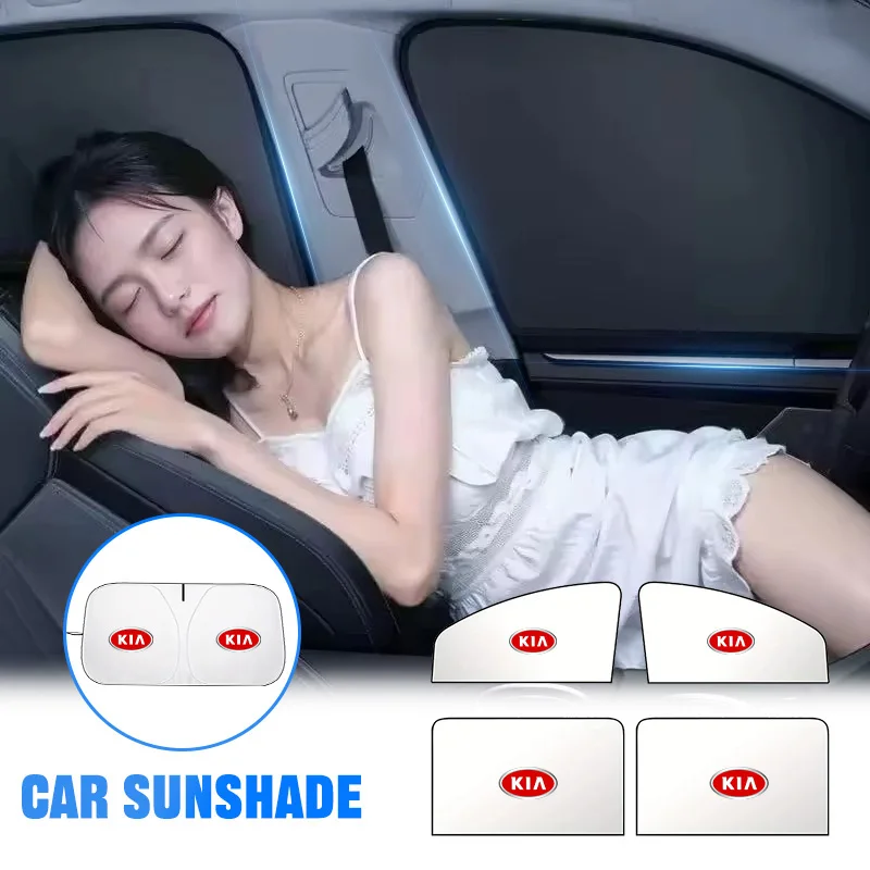 Car Side Window Sun Shade Curtain Summer Sun Protection Sunshade Cover UV Reflective For Kia Rio Ceed Sportage Cerato Soul K2 K5
Car Side Window Sun Shade Curtain Summer Sun Protection Sunshade Cover UV Reflective For Kia Rio Ceed Sportage Cerato Soul K2 K5