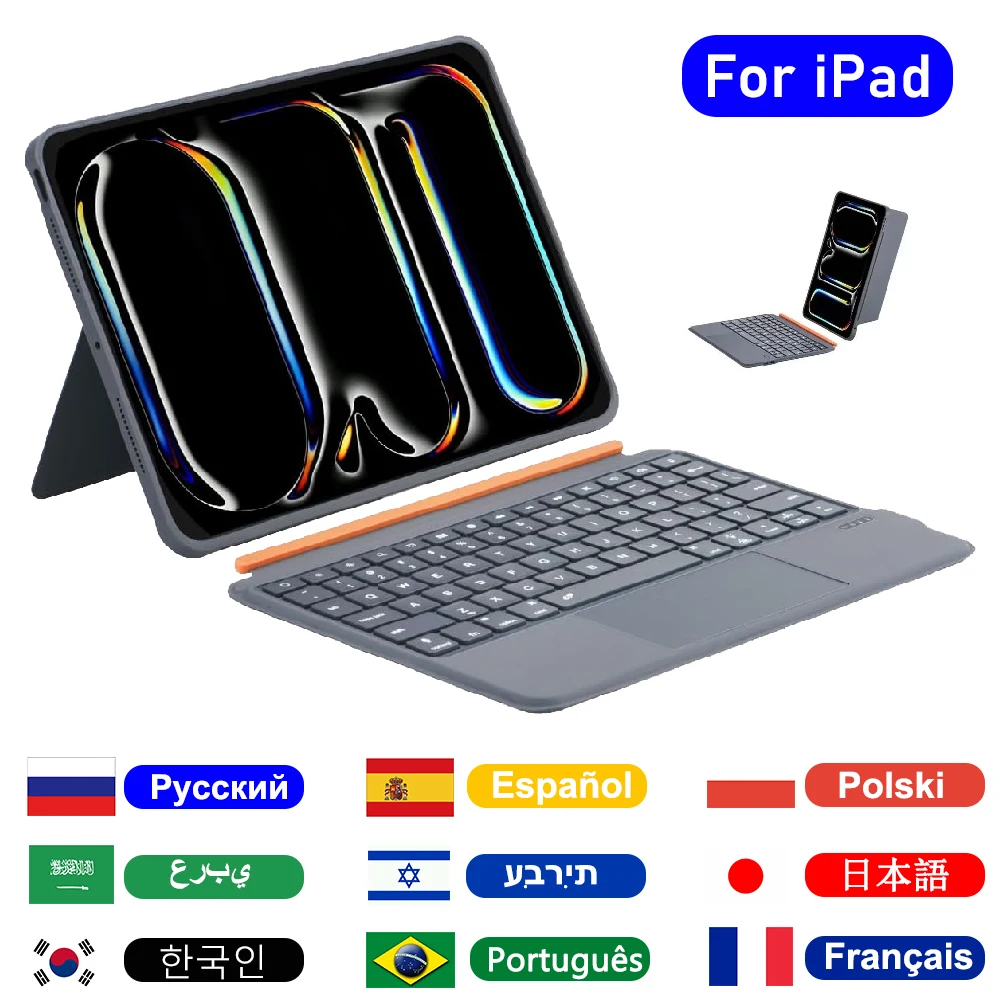 Keyboard Case for iPad Air 11&13 M2/M3/M4,Detachable Backlit Keyboard Cover for iPad Air 4/5,iPad 9th 10th/A16 2025,Pro 12.9 13
Keyboard Case for iPad Air 11&13 M2/M3/M4,Detachable Backlit Keyboard Cover for iPad Air 4/5,iPad 9th 10th/A16 2025,Pro 12.9 13