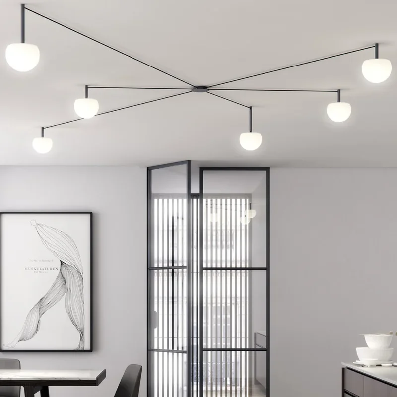 SANDYHA Nordic Ceiling Light Glass Lampshade Led Lamps for Bedroom Decoration Living Room Restaurant Indoor Lighting Fixtures
SANDYHA Nordic Ceiling Light Glass Lampshade Led Lamps for Bedroom Decoration Living Room Restaurant Indoor Lighting Fixtures