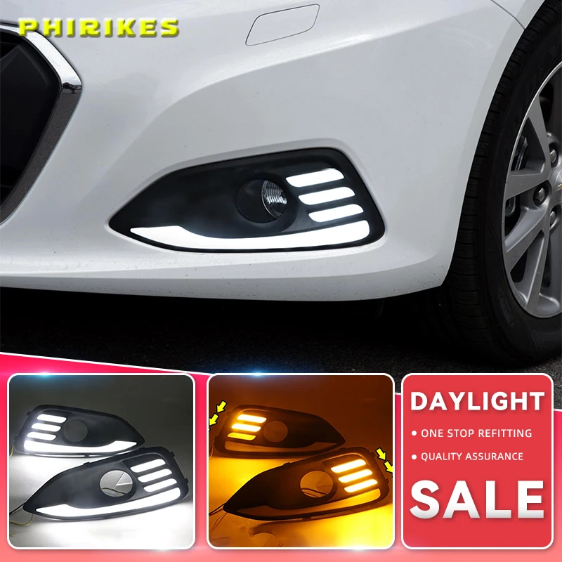 LED Fit For Chevrolet chevy Malibu 2016-2018 Daytime Running Lights DRL Yellow Turn Signal Lights COB light Daylight Driving
LED Fit For Chevrolet chevy Malibu 2016-2018 Daytime Running Lights DRL Yellow Turn Signal Lights COB light Daylight Driving