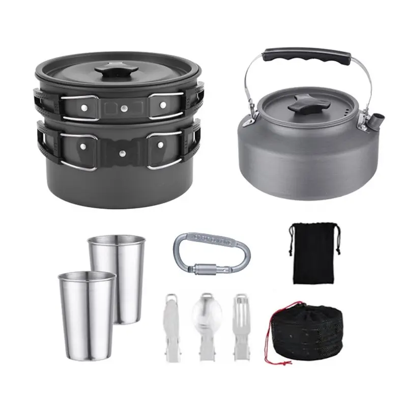 【ПОДАРОК】Набор кухонных принадлежностей — легкая посуда, совместимая с открытым пламенем, поднос для кемпинга в комплекте, набор для приготовления пищи на открытом воздухе
【ПОДАРОК】Набор кухонных принадлежностей — легкая посуда, совместимая с открытым пламенем, поднос для кемпинга в комплекте, набор для приготовления пищи на открытом воздухе