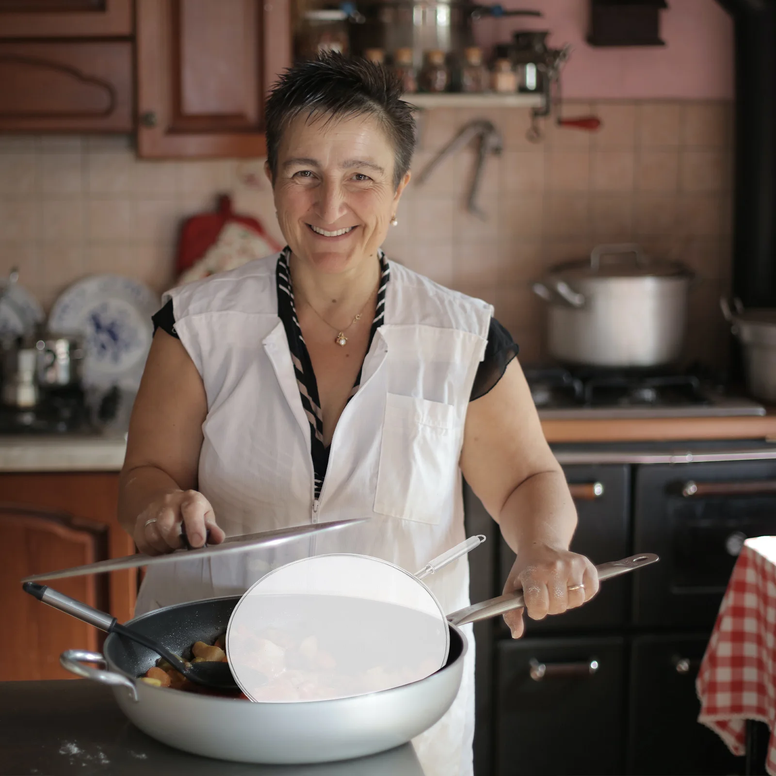 1 шт., защита от брызг масла, сетчатая крышка для кастрюли из нержавеющей стали для сковороды, защита от брызг, термостойкий инструмент для приготовления пищи, бытовой инструмент
1 шт., защита от брызг масла, сетчатая крышка для кастрюли из нержавеющей стали для сковороды, защита от брызг, термостойкий инструмент для приготовления пищи, бытовой инструмент