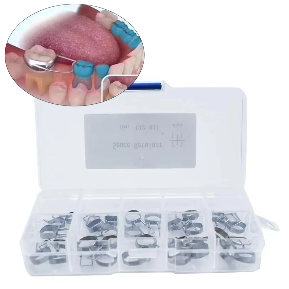 40Pcs Dental Molar Space Maintainer Gap Retainer Bands for Kids Children 2nd 32#-41# Size Orthodontic Braces Tools Fast Ship
40Pcs Dental Molar Space Maintainer Gap Retainer Bands for Kids Children 2nd 32#-41# Size Orthodontic Braces Tools Fast Ship