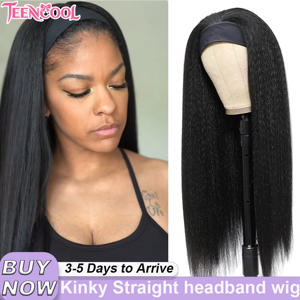 200 Density Kinky Straight Headband Wig With Drawstring Seamless Human Hair Wig For Black Women Glueless Wig Easy Install Beginner Friendly Daily Use Wear And Go 18-38 Inch
200 Density Kinky Straight Headband Wig With Drawstring Seamless Human Hair Wig For Black Women Glueless Wig Easy Install Beginner Friendly Daily Use Wear And Go 18-38 Inch