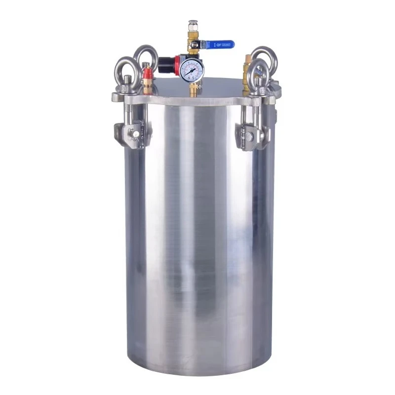 25L Stainless Steel 304 Pressure Vessel Glue Pressure Bucket for Farm
25L Stainless Steel 304 Pressure Vessel Glue Pressure Bucket for Farm