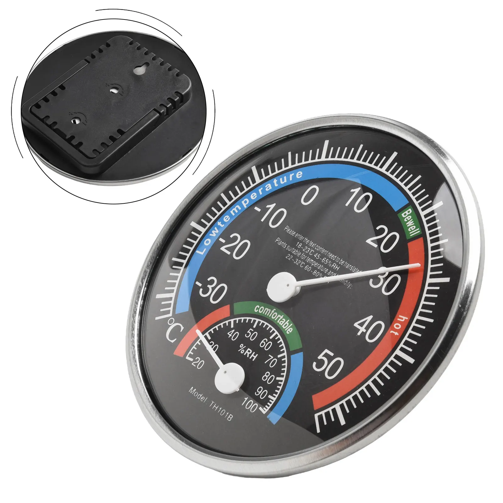 Keep Your Space Comfortable with Analog Room Climate Thermometer Hygrometer Easy to Read Scale Quick Measurement
Keep Your Space Comfortable with Analog Room Climate Thermometer Hygrometer Easy to Read Scale Quick Measurement