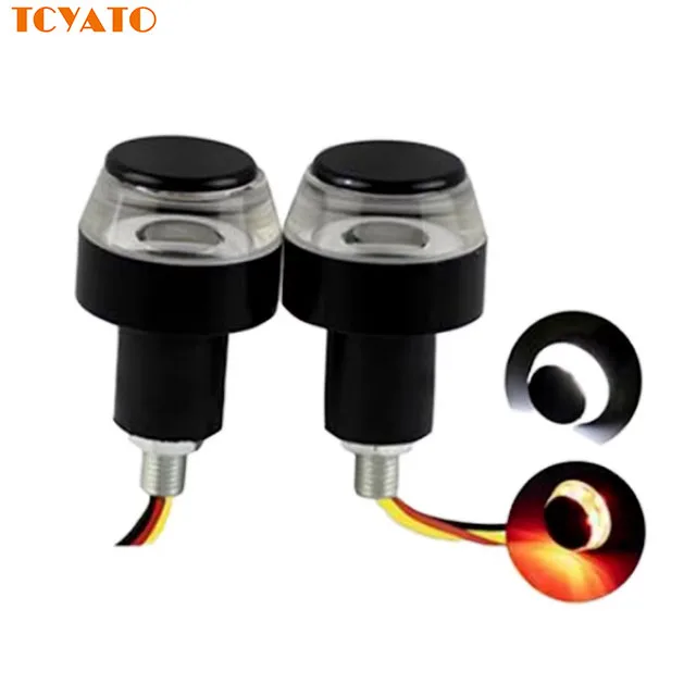 TCYATO 12V LED Motorcycle Turn Signal Light 22mm Handlebar Daytime Running Blinker Lights Moto End Signal Daytime Running Light
TCYATO 12V LED Motorcycle Turn Signal Light 22mm Handlebar Daytime Running Blinker Lights Moto End Signal Daytime Running Light
