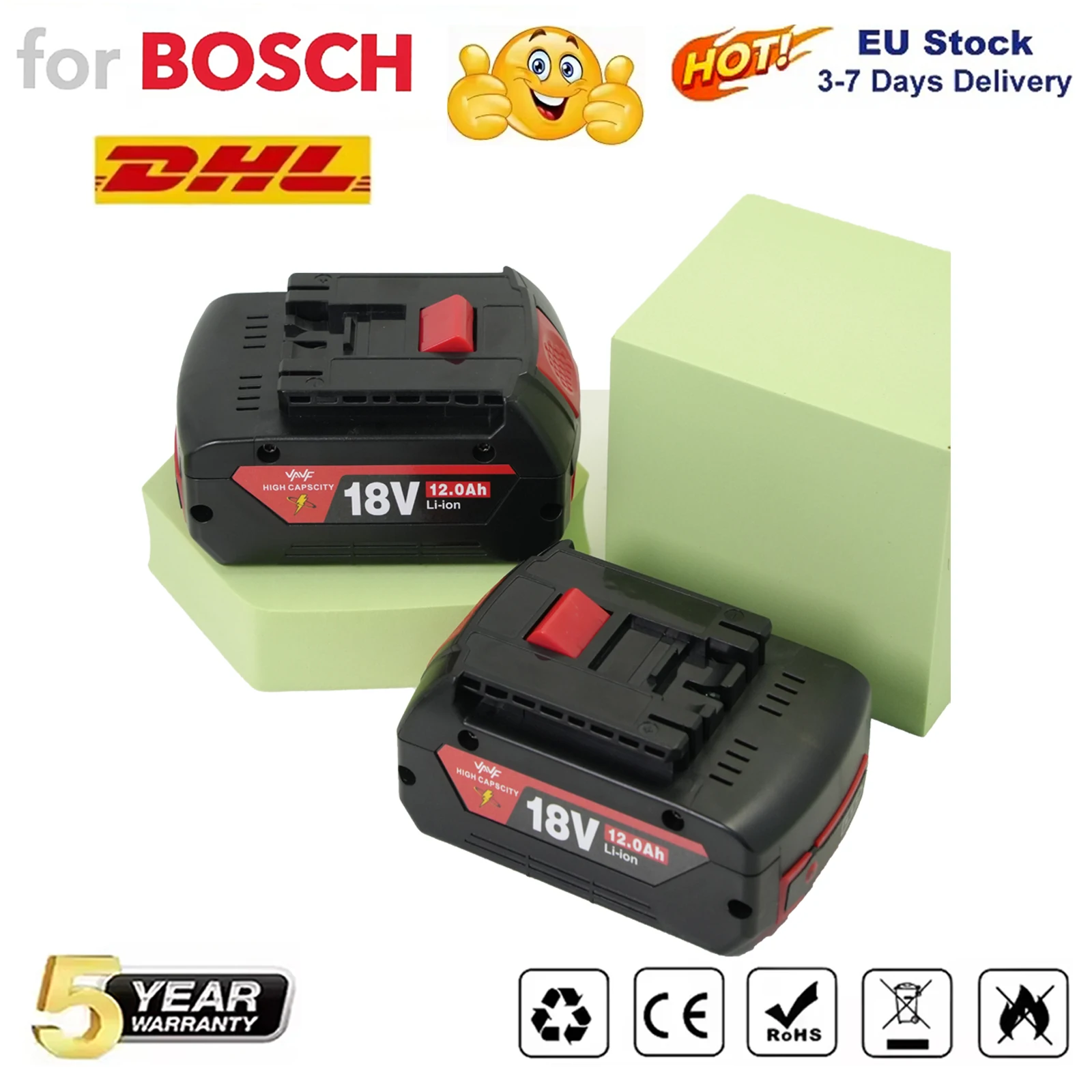 Оригинал для Bosch ️ Аккумулятор 18 В, 12,0 Ач, беспроводное питание ❣️ Литиевая батарея для инструмента, батарея BAT609 BAT610G BAT618 BAT620 BAT622GSR
Оригинал для Bosch ️ Аккумулятор 18 В, 12,0 Ач, беспроводное питание ❣️ Литиевая батарея для инструмента, батарея BAT609 BAT610G BAT618 BAT620 BAT622GSR