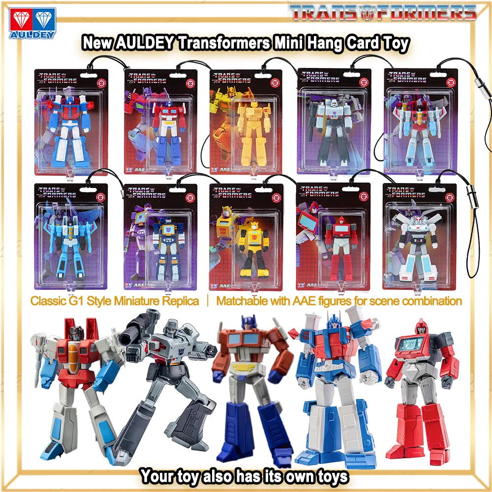 Genuine AULEDY Transformers Figure Toys Classic G1 AAP Mini Hang Card Optimus Prime Bumblebee Mini Carded Figure Gift for Men
Genuine AULEDY Transformers Figure Toys Classic G1 AAP Mini Hang Card Optimus Prime Bumblebee Mini Carded Figure Gift for Men