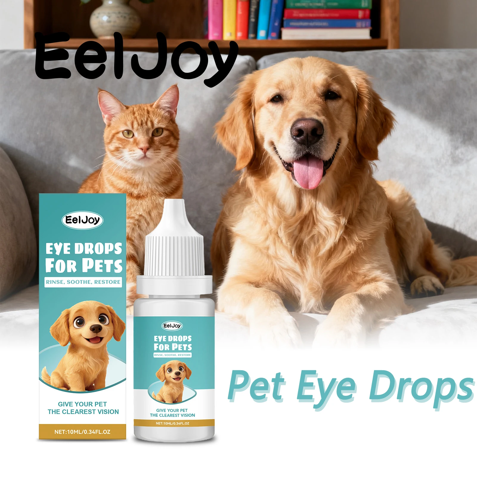 Pet Eye Drops Effectively Cleaning Tear Stain Around Pets' Eyes Relieve Itching Discomfort Plant Ingredients Pet Eye Care Liquid
Pet Eye Drops Effectively Cleaning Tear Stain Around Pets' Eyes Relieve Itching Discomfort Plant Ingredients Pet Eye Care Liquid