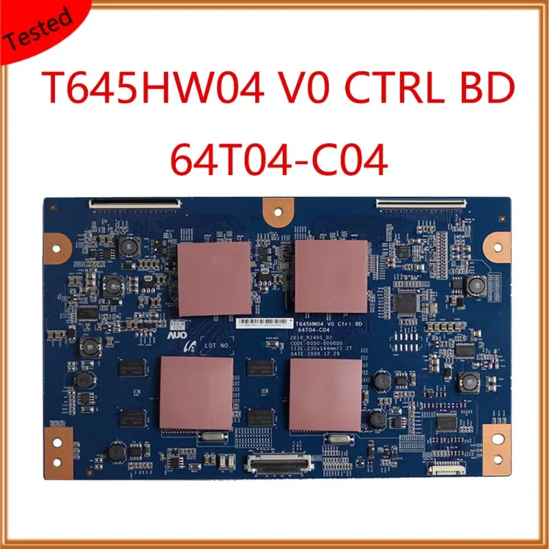 Плата T-con для телевизора T645HW04 V0 CTRL BD 64T04-C04 Оригинальное оборудование T CON Board Teste Placa TV Logic Board LCD TCON Card
Плата T-con для телевизора T645HW04 V0 CTRL BD 64T04-C04 Оригинальное оборудование T CON Board Teste Placa TV Logic Board LCD TCON Card