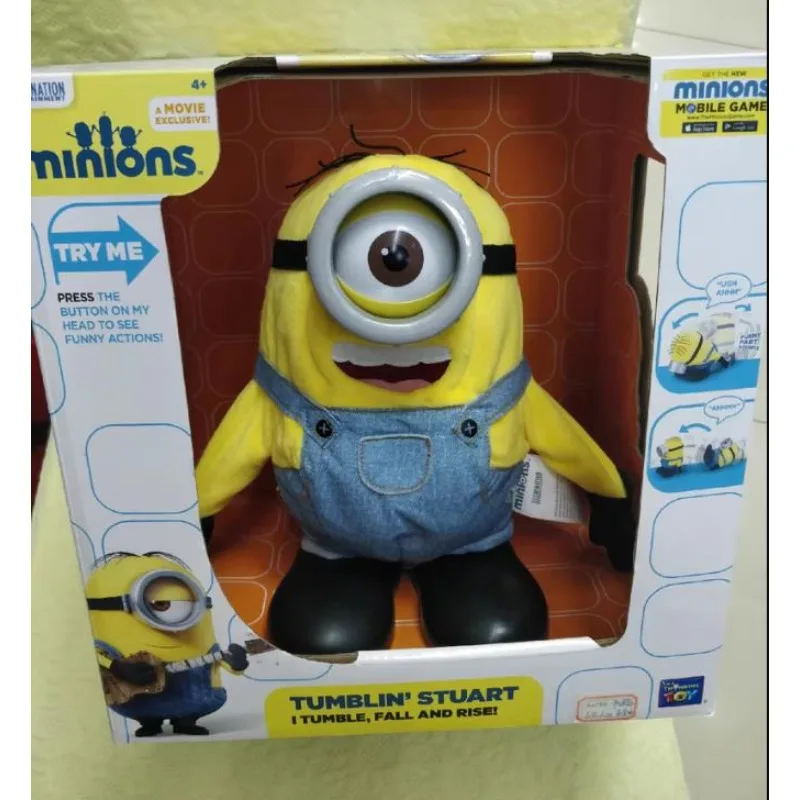 Minioqns Figure Despicabtle Doll Me Capable of Producing Sound Soft Rubber Children Funny Toy
Minioqns Figure Despicabtle Doll Me Capable of Producing Sound Soft Rubber Children Funny Toy