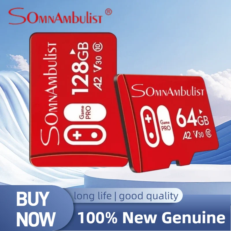 SomnAmbulist High Speed Class 10 Real Capacity 32GB 64GB 128GB Micro tf SD Card Mini SD Memory Card TF Card for Smartphone
SomnAmbulist High Speed Class 10 Real Capacity 32GB 64GB 128GB Micro tf SD Card Mini SD Memory Card TF Card for Smartphone