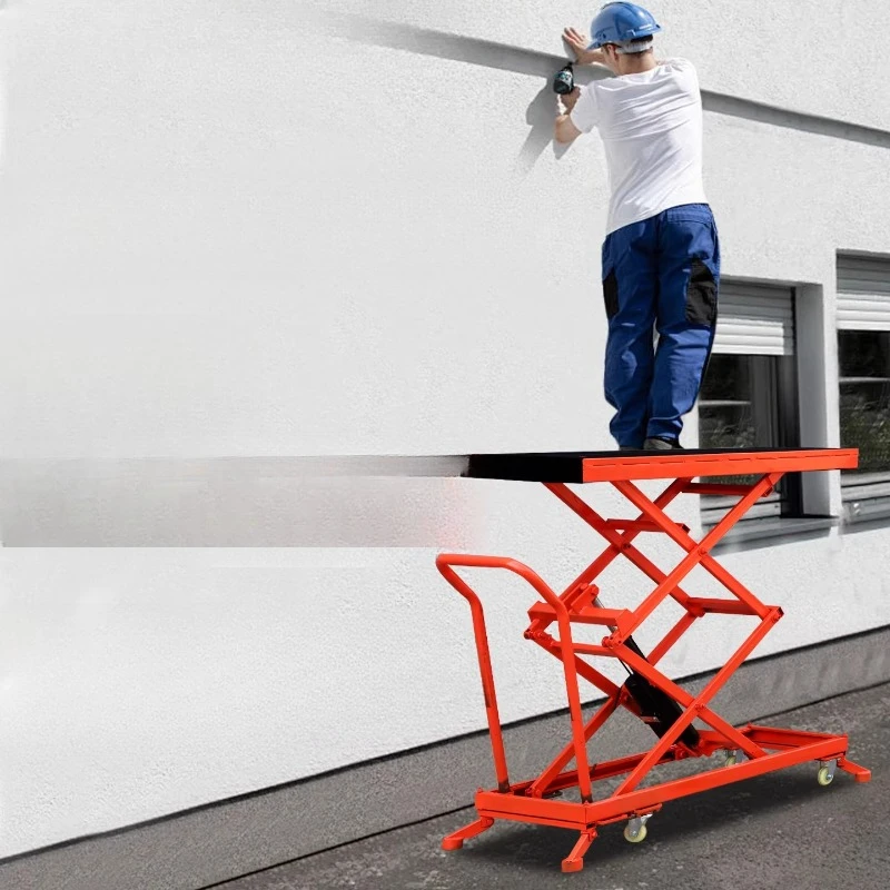 Electric hydraulic lifting stool folding platform foot-pedal movable decoration wall plastering tile trolley
Electric hydraulic lifting stool folding platform foot-pedal movable decoration wall plastering tile trolley