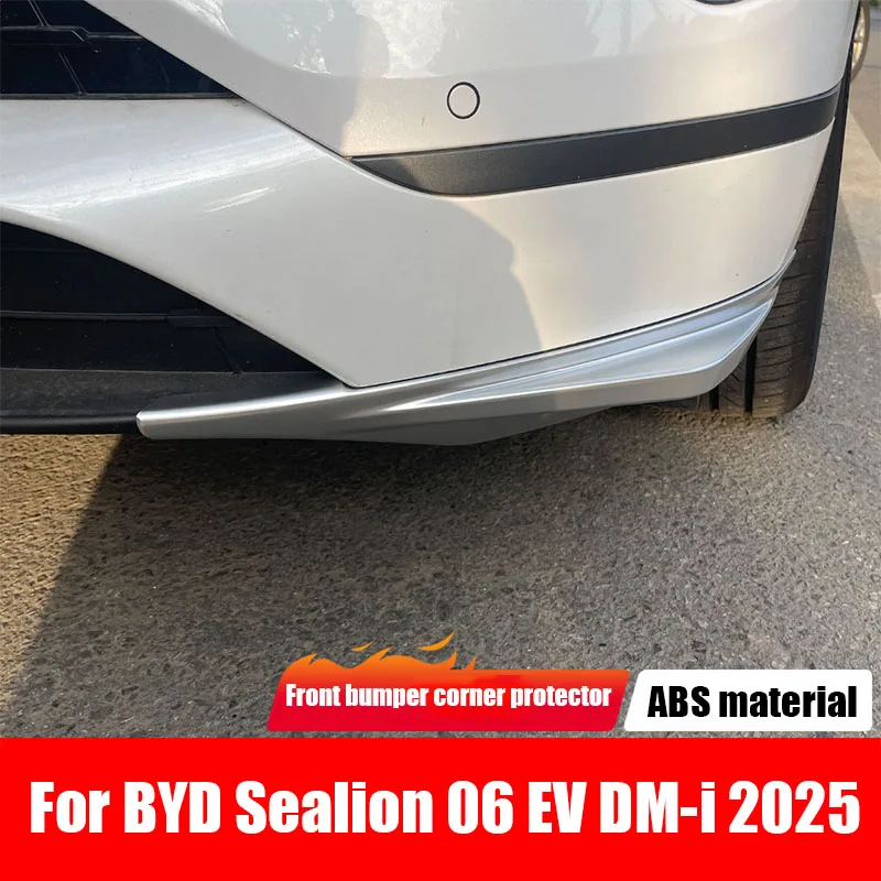 For BYD Sealion 06 EV DM-i 2025 Exterior front bumper protection angle ABS material exterior modification part
For BYD Sealion 06 EV DM-i 2025 Exterior front bumper protection angle ABS material exterior modification part