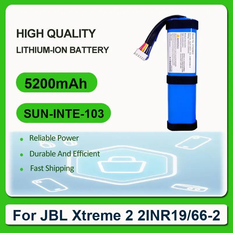 Battery For JBL Xtreme 2 2INR19/66-2 Boombox 1 JEM3316 JEM3317 JEM3318 Speaker PartyBox 100
Battery For JBL Xtreme 2 2INR19/66-2 Boombox 1 JEM3316 JEM3317 JEM3318 Speaker PartyBox 100