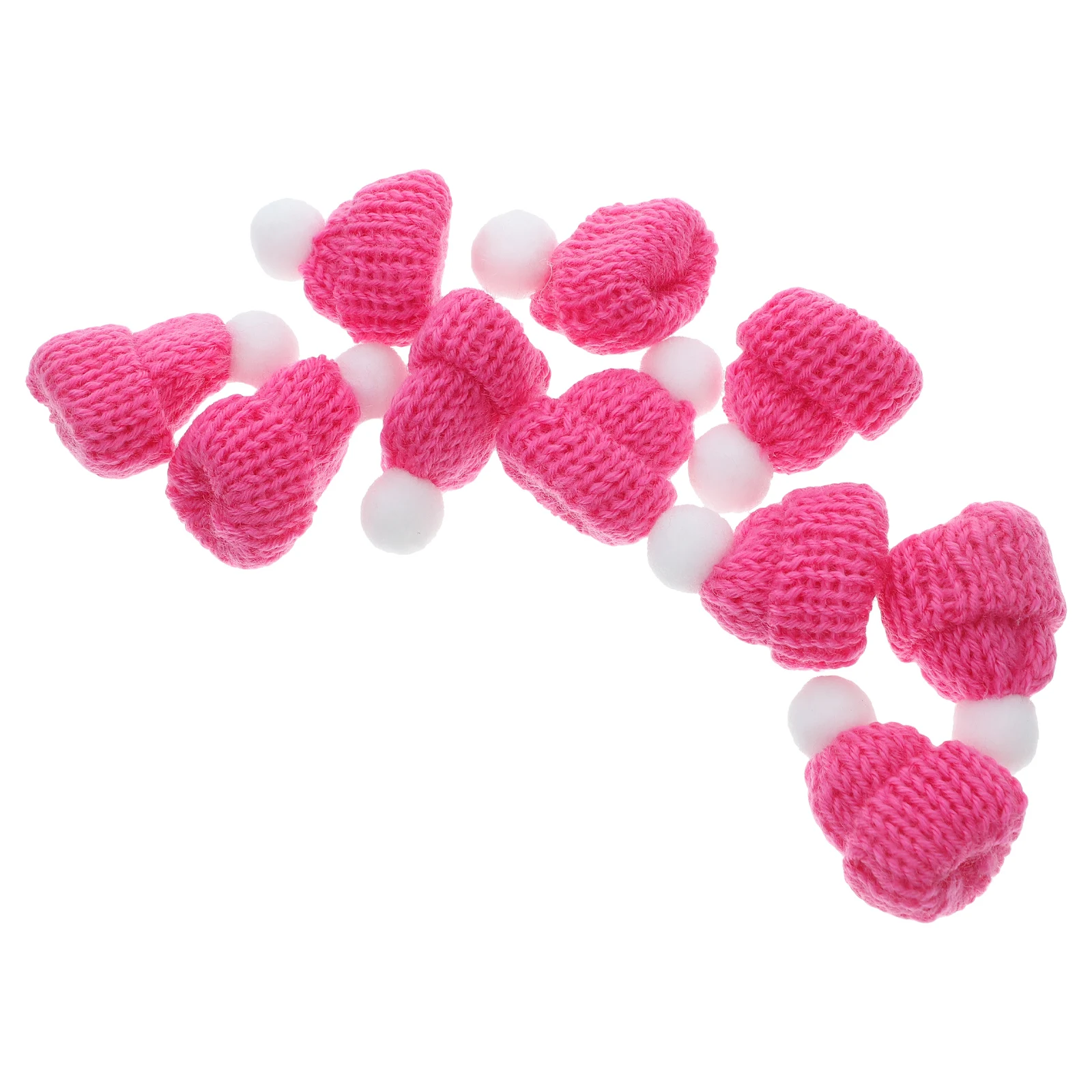 10pcs Christmas Hat Accessories Crafts Supplies Toddler Xmas Hats Party Favors Knitted Santa Cap Soft Lightweight
10pcs Christmas Hat Accessories Crafts Supplies Toddler Xmas Hats Party Favors Knitted Santa Cap Soft Lightweight