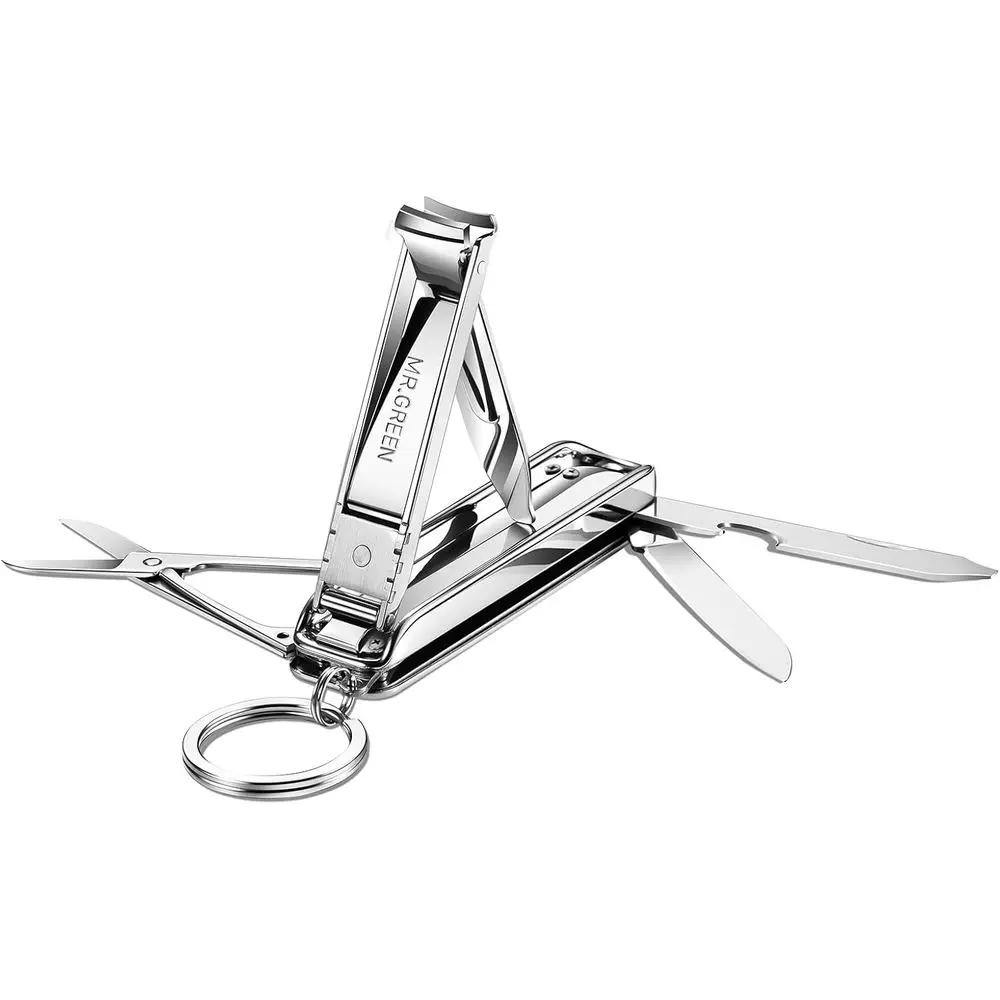 Slimline Travel Nail Clippers - Medical Stainless Steel with Leather Case
Slimline Travel Nail Clippers - Medical Stainless Steel with Leather Case