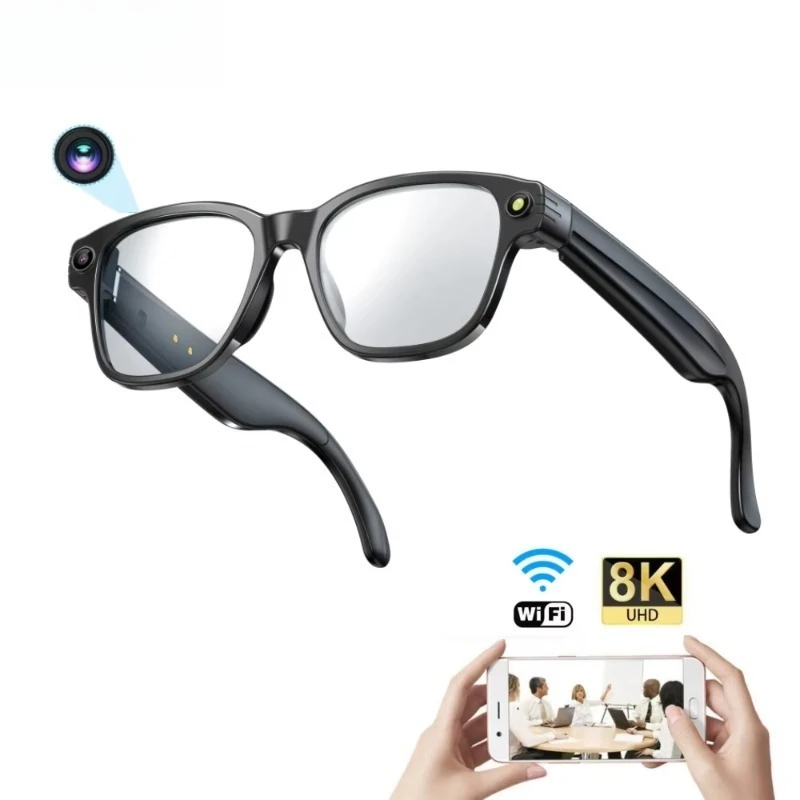 New Version L801 Smart Glasses with 8MP Pixel Take Video Picture 4GB WiFi Contact AI ChatGPT Translation Smart Sunglass
New Version L801 Smart Glasses with 8MP Pixel Take Video Picture 4GB WiFi Contact AI ChatGPT Translation Smart Sunglass