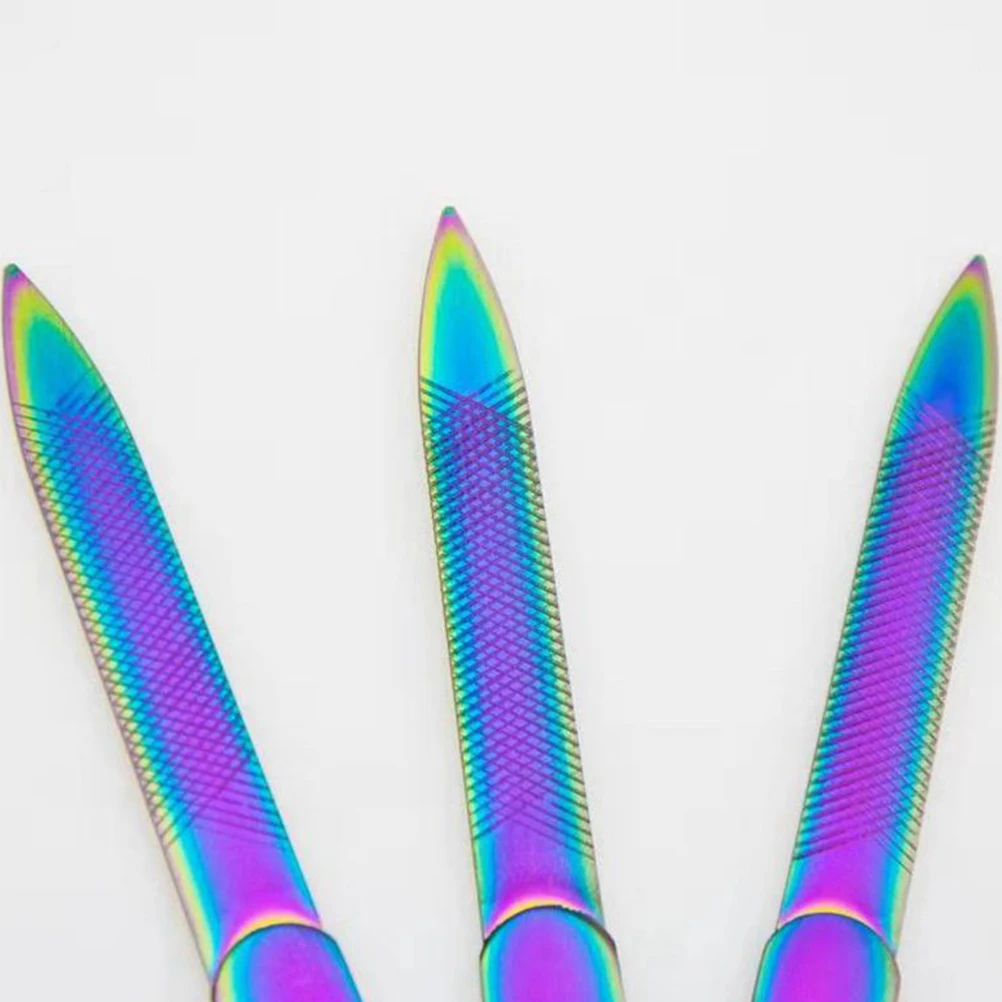 2Pcs Stainless Steel Nail File Dead Skin Remover Metal Nail Trimming Tool for Natural Nails Manicure Tool Fingernail File
2Pcs Stainless Steel Nail File Dead Skin Remover Metal Nail Trimming Tool for Natural Nails Manicure Tool Fingernail File