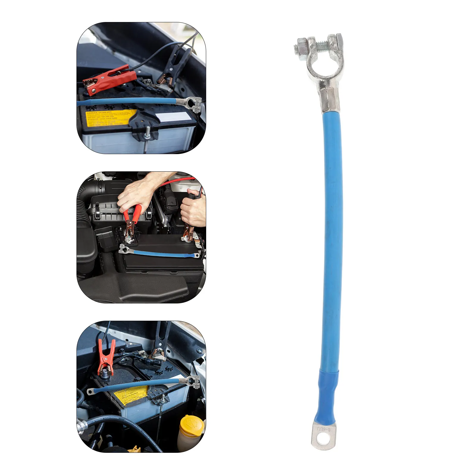 Battery Terminal Connector Automotive Grounding Wire Extension Cable Flexible Ground Strap for Vehicle Car Truck Motorcycle
Battery Terminal Connector Automotive Grounding Wire Extension Cable Flexible Ground Strap for Vehicle Car Truck Motorcycle
