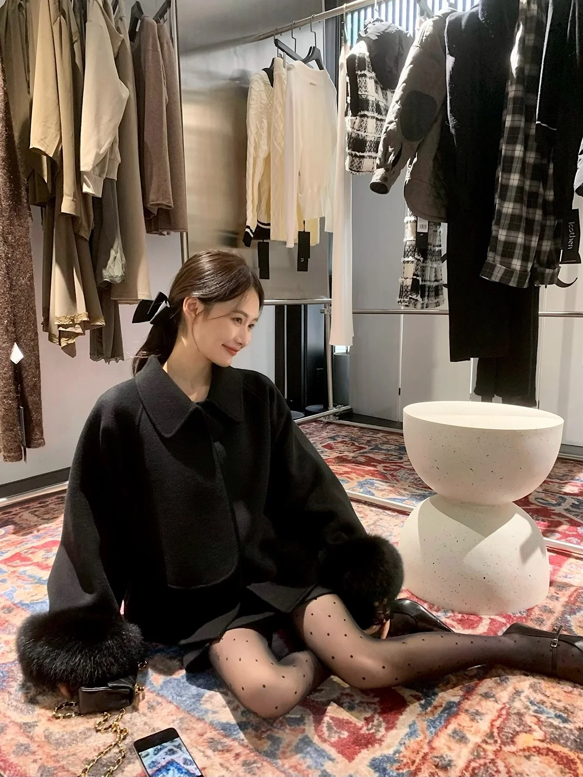 Double-Sided Australian Wool Fur Coat Skirt Set Casual Style Regular Length for Young Women Online Exclusive Winter 2025
Double-Sided Australian Wool Fur Coat Skirt Set Casual Style Regular Length for Young Women Online Exclusive Winter 2025
