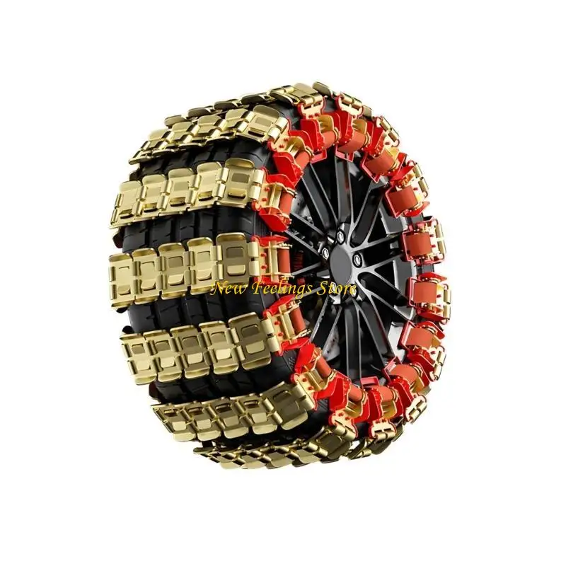 Pack of Powerful Mixture Steel Tire Snow Fetters with Dragon Grip Pull Shih tzus Automobiles SUVs Trucks 14" 18" Disks
Pack of Powerful Mixture Steel Tire Snow Fetters with Dragon Grip Pull Shih tzus Automobiles SUVs Trucks 14" 18" Disks