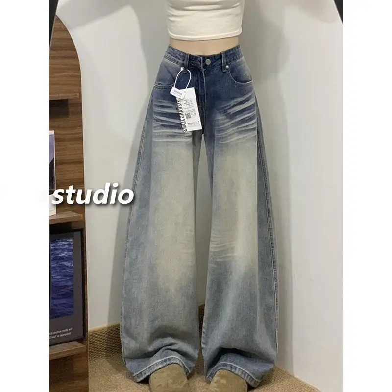 American Style Pocket Embroidered Design Jeans for Women Slim Straight Leg Loose Floor Pants
American Style Pocket Embroidered Design Jeans for Women Slim Straight Leg Loose Floor Pants