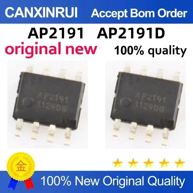 (5 pieces) New AP2191DSG AP2191D SOP-8
(5 pieces) New AP2191DSG AP2191D SOP-8