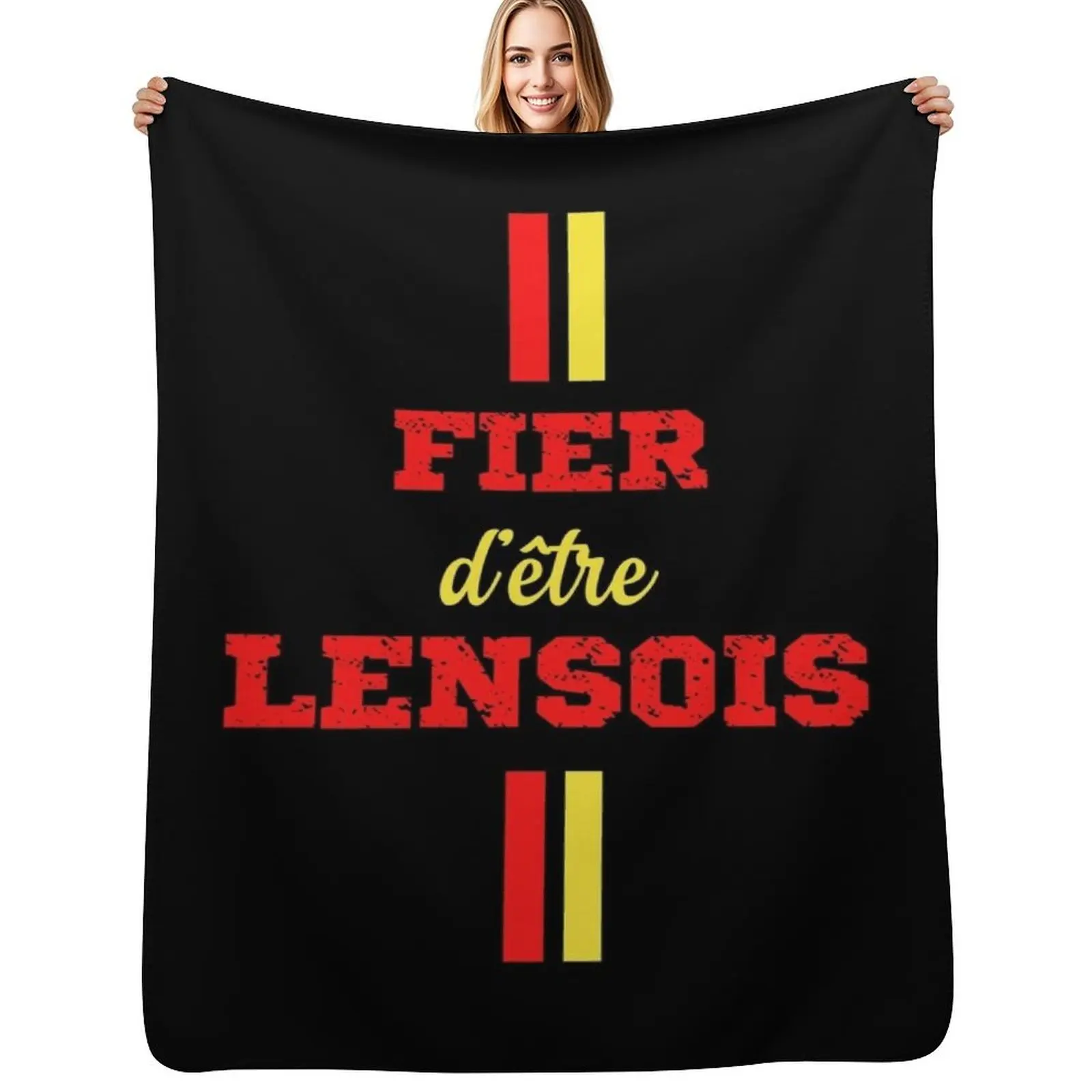Proud to be Lensois Football Supporter Gift Lens Throw Blanket Durable Warm Blanket for Daily Home Use
Proud to be Lensois Football Supporter Gift Lens Throw Blanket Durable Warm Blanket for Daily Home Use