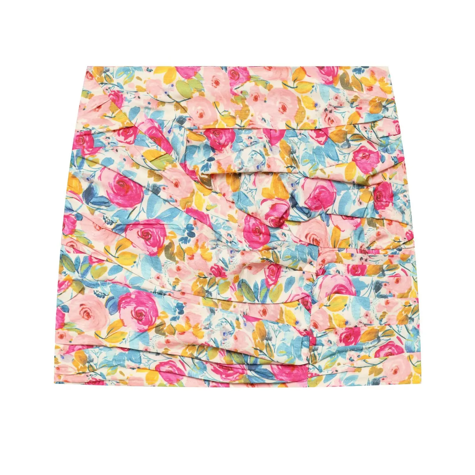 2026 Summer Women's Sexy Club Slim Fit Floral Print Pencil Mini Skirts Lady Vintage Chic Bodycon Folds Design Mini Street Dress
2026 Summer Women's Sexy Club Slim Fit Floral Print Pencil Mini Skirts Lady Vintage Chic Bodycon Folds Design Mini Street Dress