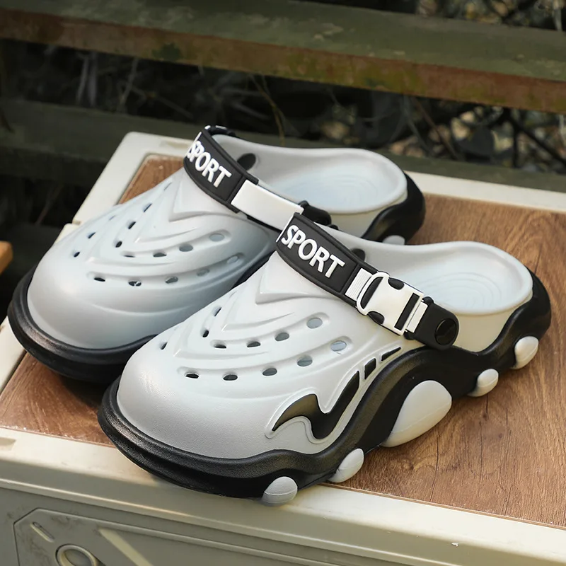 Summer Comfort Thick Sole Men's Slippers Trend EVA Men's Sandals Fashion Outdoor Men's Sneakers and Casual Shoes Tenis Masculino
Summer Comfort Thick Sole Men's Slippers Trend EVA Men's Sandals Fashion Outdoor Men's Sneakers and Casual Shoes Tenis Masculino