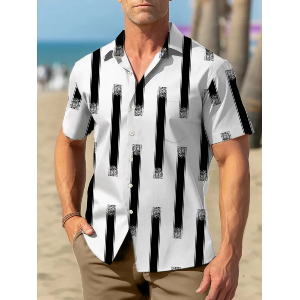 Men's Shirt Summer Casual Fashion Short Sleeved Shirt For Men Loose Breathable Hawaiian Shirt Man Casual Men's Clothing Top
Men's Shirt Summer Casual Fashion Short Sleeved Shirt For Men Loose Breathable Hawaiian Shirt Man Casual Men's Clothing Top