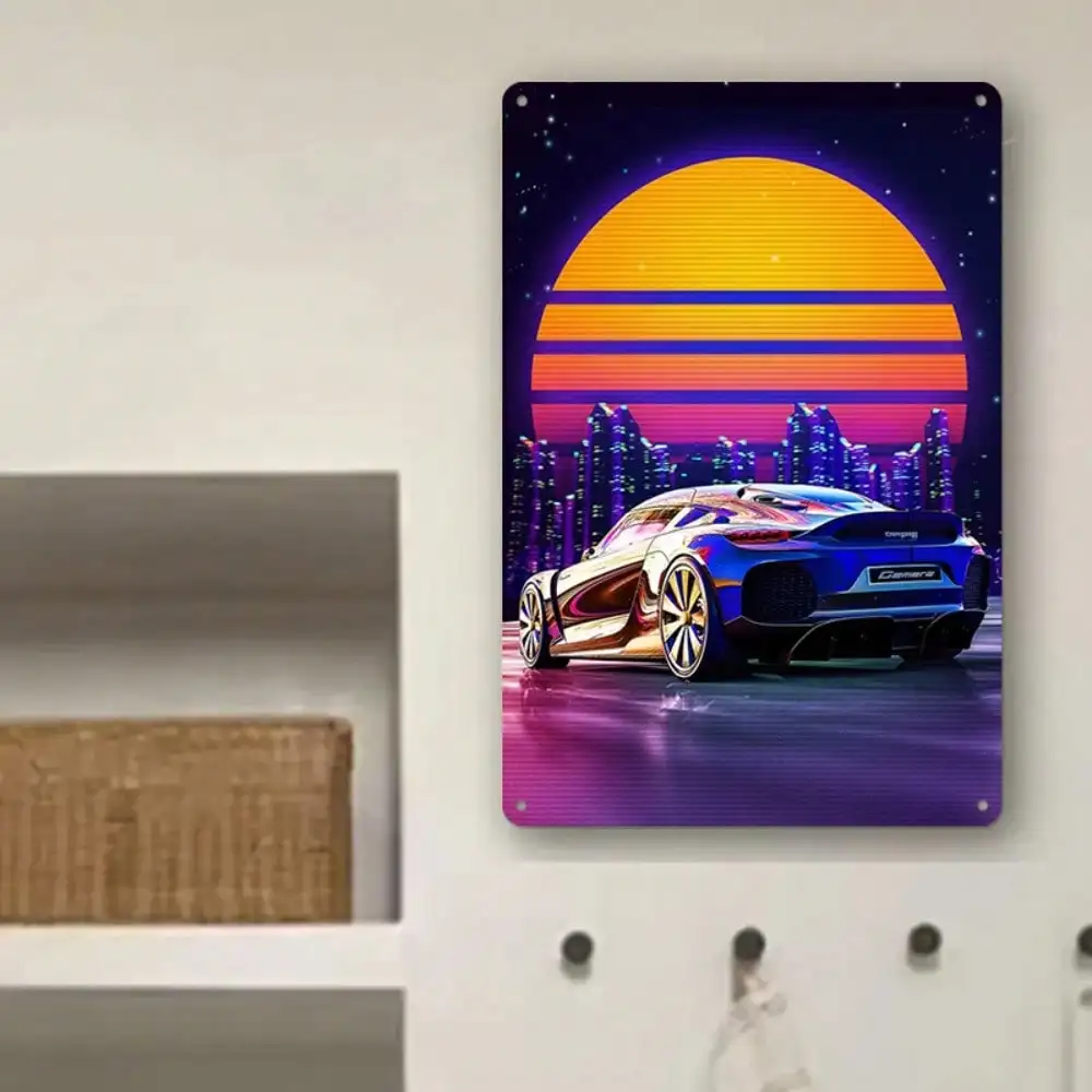 1PC Neon Sports Car Tin Sign - Futuristic Cityscape Wall Art for Car Lovers & Game Rooms 8x12In/20x30Cm
1PC Neon Sports Car Tin Sign - Futuristic Cityscape Wall Art for Car Lovers & Game Rooms 8x12In/20x30Cm