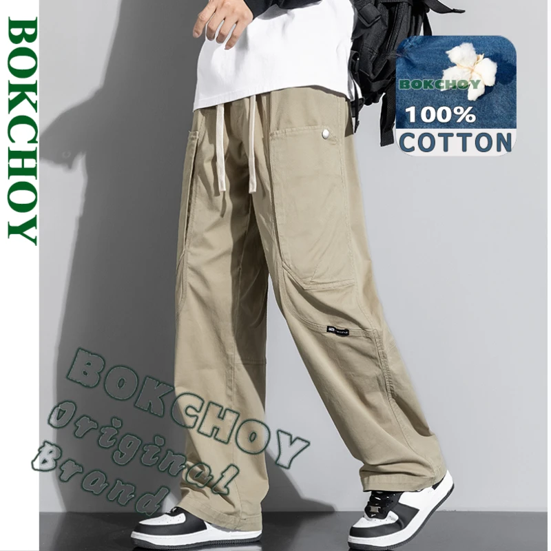 2025 Spring Summer New Cargo Casual 100% Cotton Big Pockets Pants for Men Clothing Solid Color Drawstring Men Trouser YBJYF-A905
2025 Spring Summer New Cargo Casual 100% Cotton Big Pockets Pants for Men Clothing Solid Color Drawstring Men Trouser YBJYF-A905