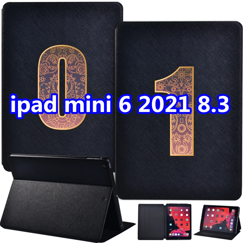 Tablet Case for IPad Mini 6 A2567 A2568 A2569 Funda IPad Mini 6 2021 8.3 Leather Number Pattern Ultra Thin Protective Cover
Tablet Case for IPad Mini 6 A2567 A2568 A2569 Funda IPad Mini 6 2021 8.3 Leather Number Pattern Ultra Thin Protective Cover