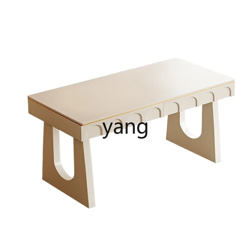 Yjq rock slab computer desk light luxury modern simple desk cream style living room large desk study home
Yjq rock slab computer desk light luxury modern simple desk cream style living room large desk study home